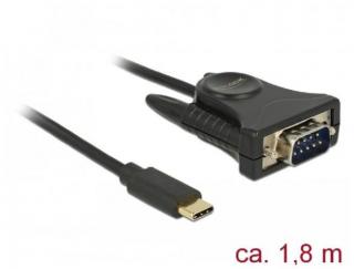 Delock Adaptér USB Type-C > 1 x Sériový DB9 RS-232