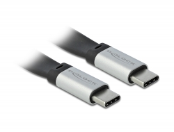 Delock USB 3.2 Gen 2, FPC plochý stuhový kabel, USB Type-C na USB Type-C, 22 cm, PD 3 A E-Marker