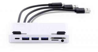 LMP USB-C Attach Dock pro iMac, stříbrný