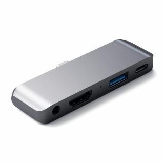 Satechi Aluminium USB-C Mobile Pro Hub Space Gray