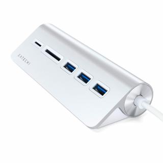 Satechi USB-C Combo Hub, Silver