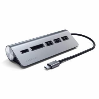 Satechi USB-C Combo Hub, Space Gray
