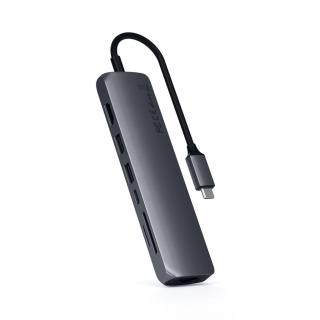 Satechi USB-C Slim Multiport Adaptér s Ethernetem space gray