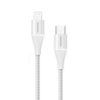 Vokamo USB-C to Lightning kabel 1.2 m, stříbrný