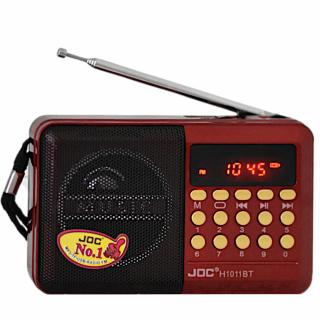 Digitální přenosné FM rádio JOC GT-10814-RED  Skladem v ČR