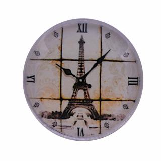Magnetka na lednici hodiny Eiffelova věž GT88001  Skladem v ČR