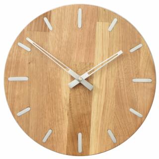 Ručně vyrobené dřevěné hodiny FOREST 285mm GT-EL7111  Skladem v ČR