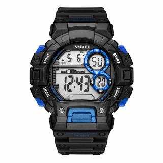 Sportovní digitální hodinky Smael 1443 modré  Skladem v ČR