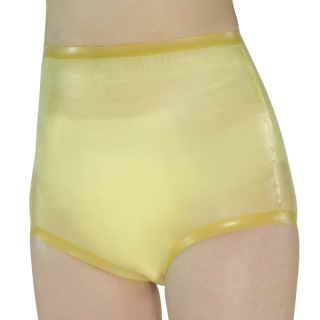 Latexové kalhoty slip forma Barva: světle fialové, Velikost: M  Pas 86 - 109 cm