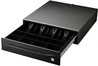 Pokladní zásuvka FEC POS-420 RS232 černá, pro tiskárny, bez zdroje