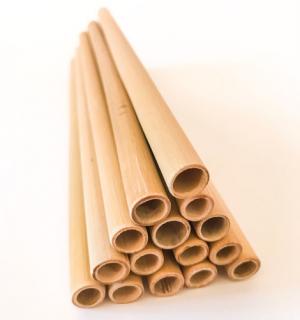 Bambusová slámka 1 ks