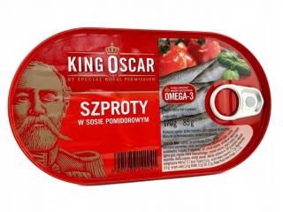 King Oscar Szproty v tomatě 170g