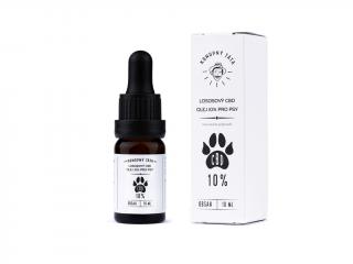 Konopný Táta Lososové CBD kapky pro psy 10% 10ml