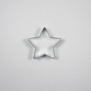 Nerezová vykrajovací formička - Hvězda č.1 - 1 ks