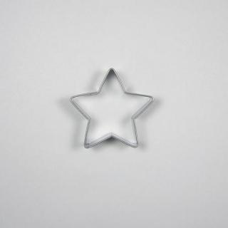 Nerezová vykrajovací formička - Hvězda č.2 - 1 ks