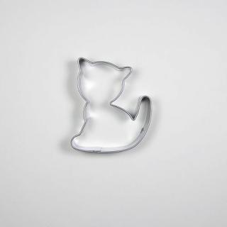 Nerezová vykrajovací formička - Kočka 1 ks