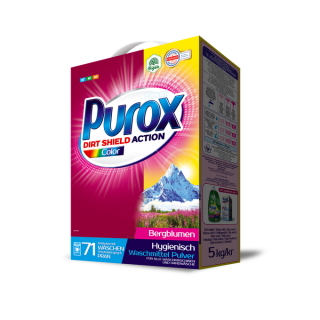 Purox prací prášek na barevné prádlo Clovin 5 kg - 1ks