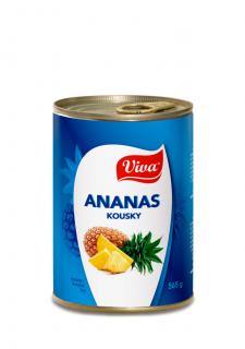 VIVA Ananas kousky 565g