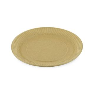 WIMEX Papírové talíře Hnědé, 23cm - 100 ks