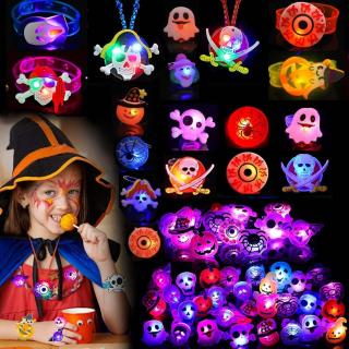 24dílná sada Halloweenských LED párty doplňků pro děti a dospělé