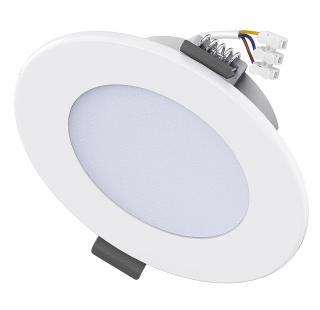 6ks vestavné LED bodové světlo stropní 6W, 230 V, 3000 K