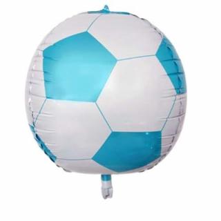 8ks velkých fotbalových fóliových balonků 45cm, 5 barevných provedení