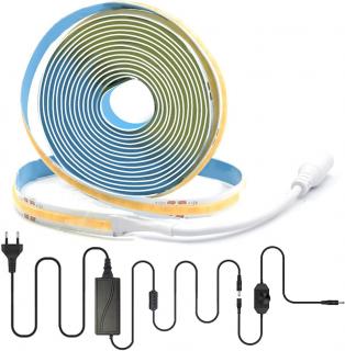 Arotelicht COB LED pásky 12 V, teplá bílá, 3000 K, stmívač, IP20