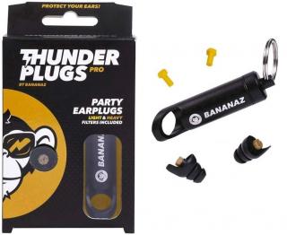 Bananaz TP-Pro chránič sluchu, párty špunty do uší, 18-26 dB