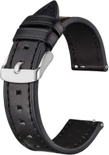 BISONSTRAP Kožený řemínek k hodinkám, 20 mm, klasický