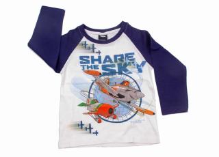 Chlapecké tričko Letadla (Disney) Dětská velikost: 92/98