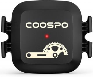 COOSPO Snímač rychlosti/kadence s duálním modulem, Bluetooth, ANT+ (BK467)