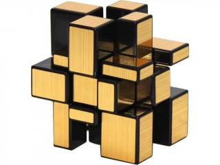 Hlavolam Mirror Cube zlatá