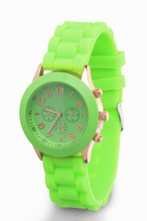 Hodinky Geneva Casual GC009 světle zelené