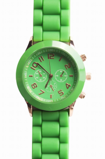 Hodinky Geneva Casual GC011 zelené