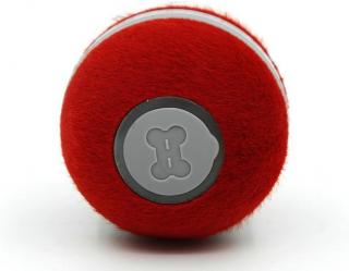 Interaktivní kočičí hračka, 3 režimy, Ø 42 mm, červená