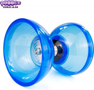 Juggle Dream Cyclone Quartz Diabolo s ložiskem, modrý