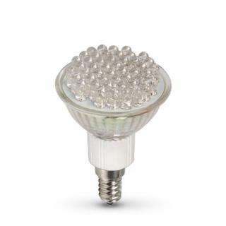 LED žárovka JCR-14D Brilum 230V, 48LED, 2,4W, E14, (EL.17)