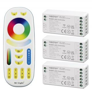 LIGHTEU® Sada LED dálkového ovládání Milight Miboxer, RGBW