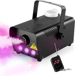 MORFIT 500W mlhostroj s 2000 CFM, 3 LED barevné světla