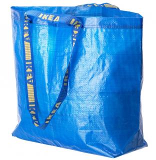 Nákupní taška FRAKTA, střední, modrá, 45x18x45 cm/36L (IKEA)