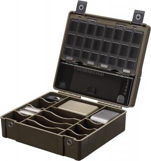 ND Rybářský systémový box na nářadí TB9 s rigboardem, 63 přihrádek, magnetické spony