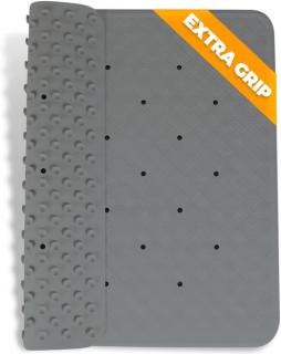 Pasper Protiskluzová podložka do sprchy s přísavkami, 53x53 cm, šedá