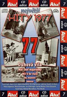 Různí - Největší hity 1977, CD pošetka