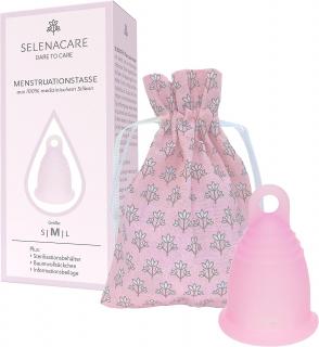 Selenacare Menstruační kalíšek, velikost M (26 ml), transparentní