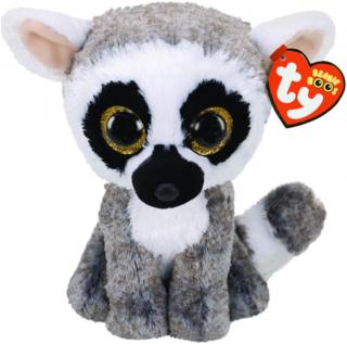 TY Beanie Boo's Lynus - lemur, 15 cm (S)