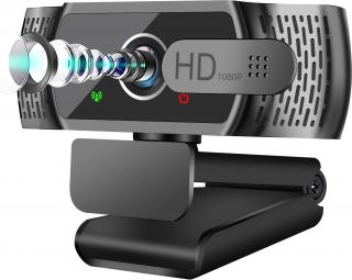 Webkamera s mikrofonem, krytem, USB, Plug & Play