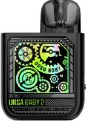 Lost Vape Ursa Baby 2 Pod elektronická cigareta 900mAh Pop Black x Time Gear