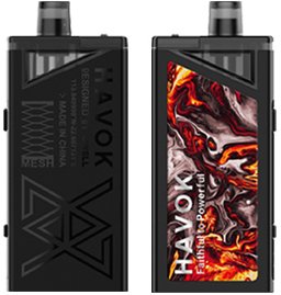 Uwell HAVOK V1 Pod 65W grip Full Kit 1800mAh Black