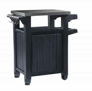 Grilovací stolek Keter UNITY 105L grafitový (Grilovací stolek Keter UNITY 105L grafitový)