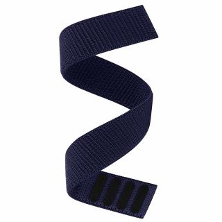 26mm Pratelný nylonový provlékací řemínek pro Garmin Fenix Enduro na suchý zip velcro UltraFit Modrá